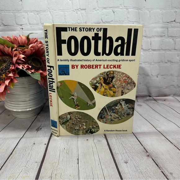 vintage book the story of football by robert leckie 1973 - Picture 1 of 10